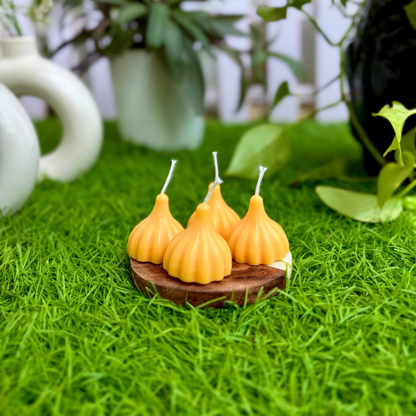 Traditional Modak Candles - Pack of 3