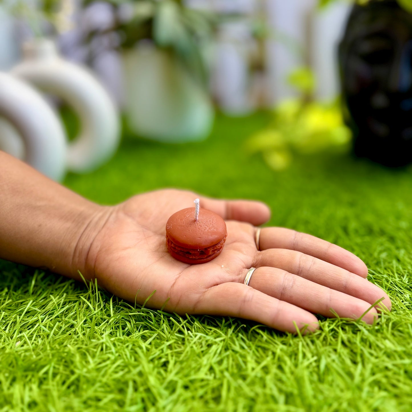 French Macaron Candles - Pack of 5