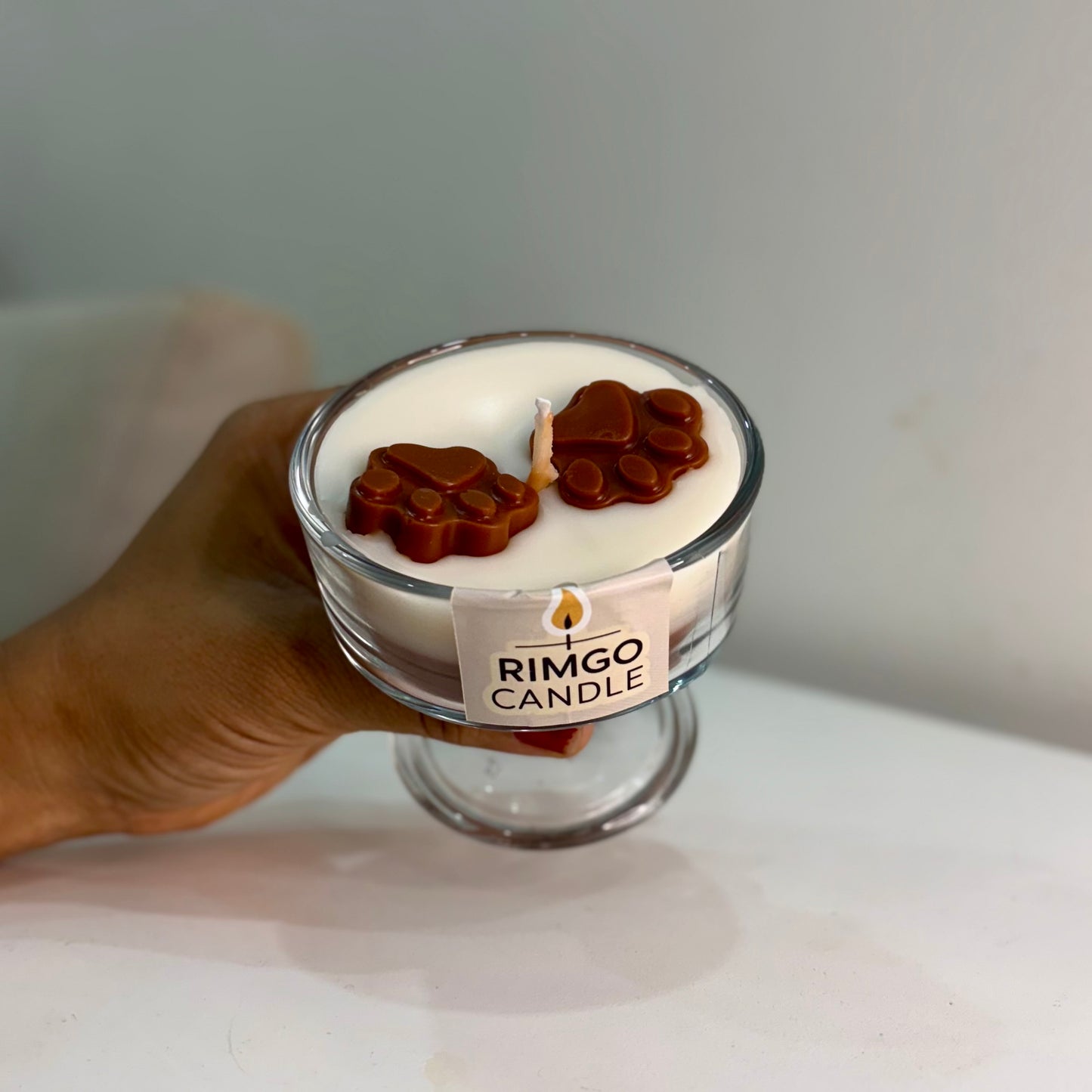 Rimgo Glass Pet Candle for your Furry Friends