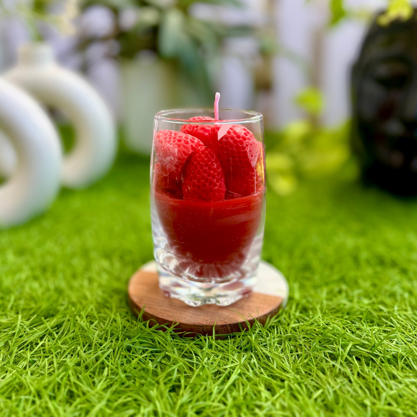 Rimgo Strawberry Bliss Glass Candle