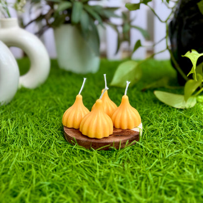 Traditional Modak Candles - Pack of 3