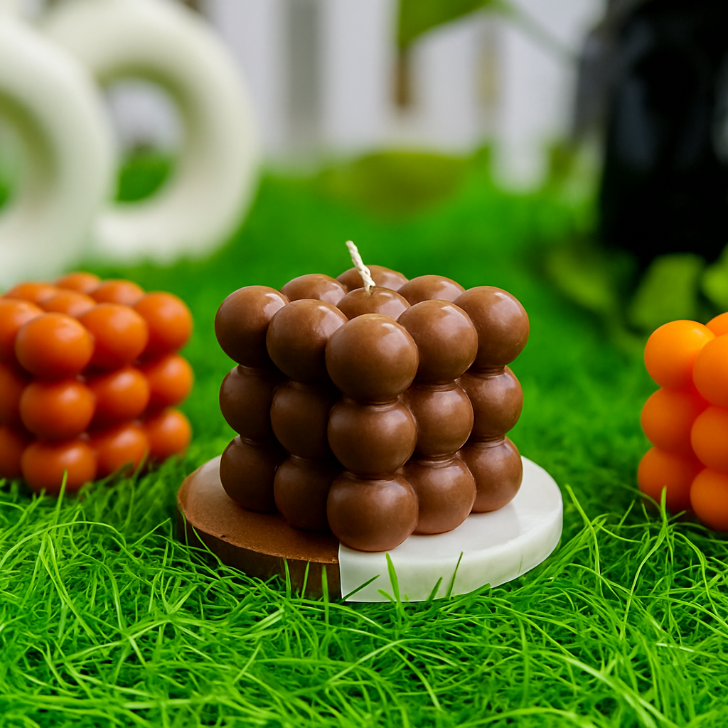 Cropped Bubble Candle